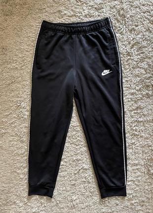 Брюки nike sportswear, лампасы, оригинал, размер s/m