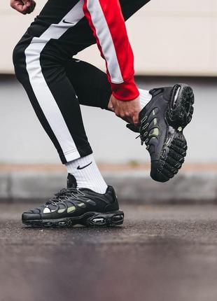 Женские кроссовки nike air max terraspace black green / smb8 фото