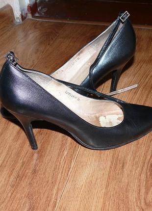 Туфлі човники розмір 38, шкіра4 фото