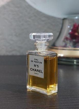 Chanel no 5 eau de parfum, оригинал, винтажная миниатюра, редкость, vintage1 фото