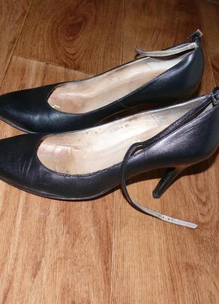 Туфлі човники розмір 38, шкіра9 фото