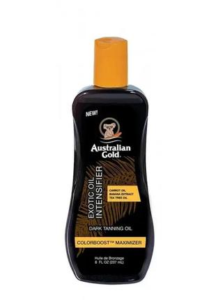 Олія-спрей для посилення загару на сонці australian gold spf exotic oil spray 237ml (сша)