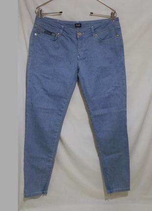 Новые джинсы голубые зауженные стрейч w31 *d&g dolce & gabbana*1 фото