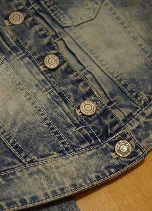 I love next джинсовий піджак з потертостями 4-5 років джинсовий піджак5 фото