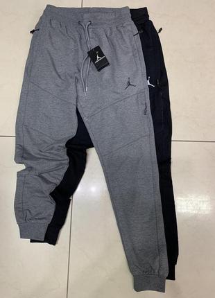 Спортивные мужские брюки, штаны jordan манжет (турция)3 фото