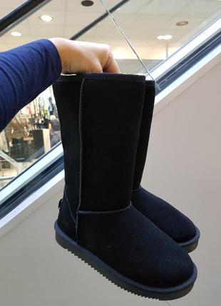 Угги высокие ,женские замшевые. распродажа3 фото