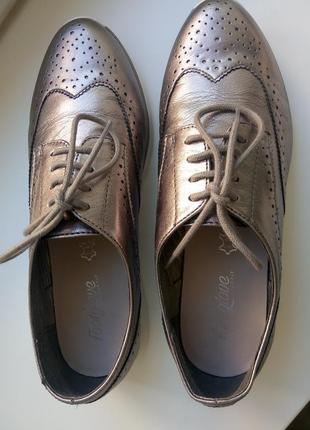 Оксфорди, туфлі / женские туфли, оксфорды, footglove wider fit2 фото