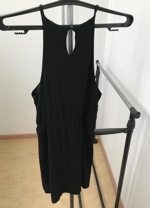 Стильное чёрное платье с белой вышивкой missguided платье вышиванка2 фото