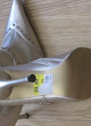 Ботильйони черевики еко шкіра нові каблук graceland 363 фото