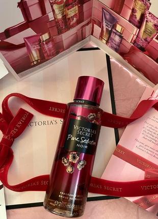 Парфюмированный спрей для тела victoria`s secret pure seduction noir2 фото