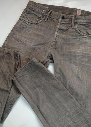 Зауженные джинсы звужені джинси jack& jones vintage