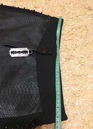 Кожаные штаны брюки philipp plein4 фото