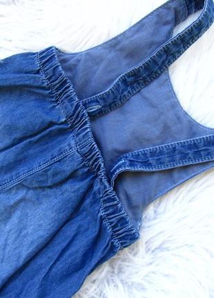Крутий джинсовий напівкомбінезон пісочник tu3 фото