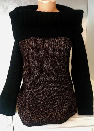 Шикарный мохеровый свитер с люрексом3 фото