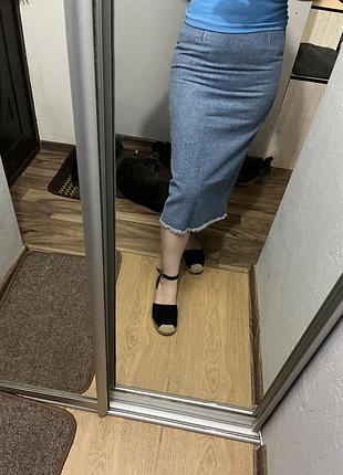 Джинсовая юбка