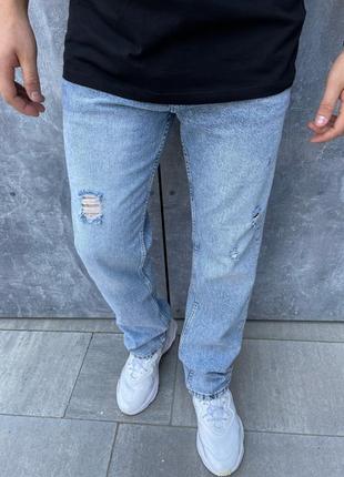 Мужские джинсы прямые1 фото