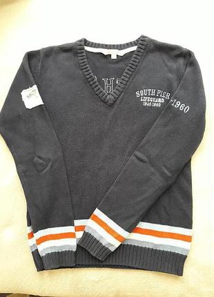 Хлопковый стильный джемпер