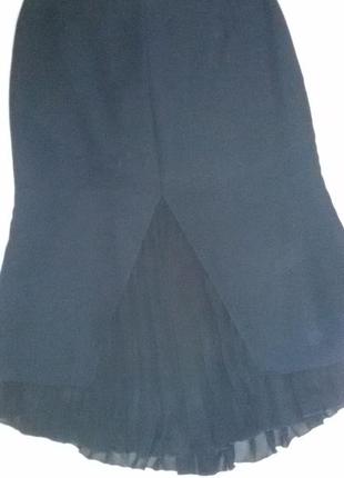 Эксклюзивная дизайнерская юбка c плиссе