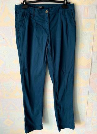 Брюки с защипами на осень bonprix 38