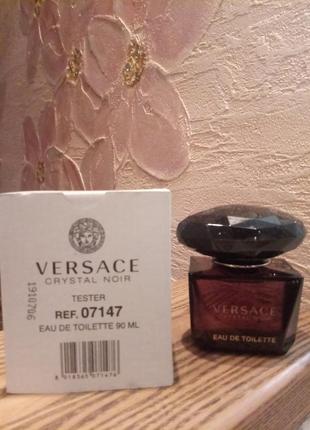 Versace crystal noir тестер 90мл туалетная вода2 фото