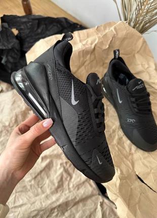 Nike air max 270 black кросівки