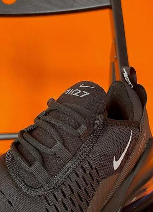 Nike air max 270 black кроссовки2 фото