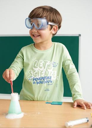 3-4/4-5 лет новый фирменный трикотажный реглан топ лонгслив мальчишку с карманом sinsay