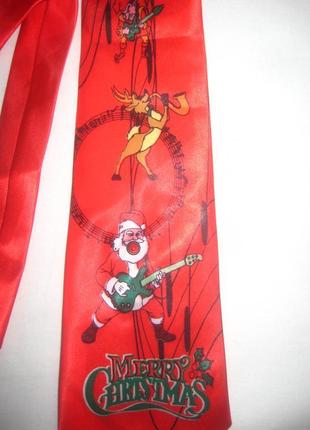 Музичний краватка merry christmas5 фото