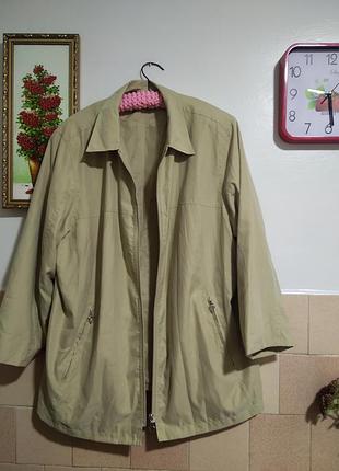 Плащик ветровка большой размер 54-56