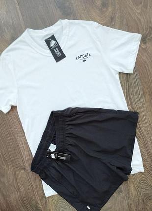 Чоловічий уні костюм футболка + шорти