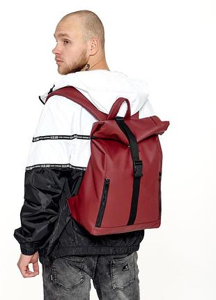 Чоловічий рюкзак sambag rolltop one бордо