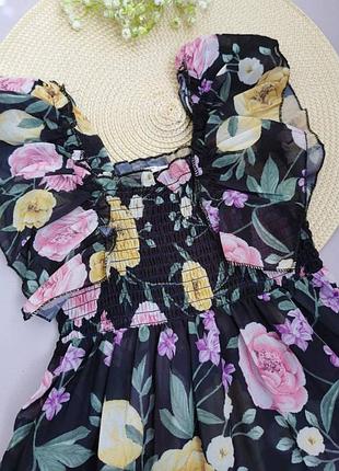 Сукня на літо для дівчинки чорна 4