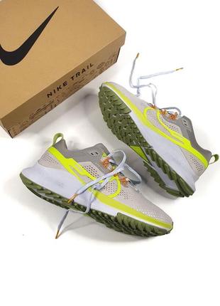 Nike react pegasus trail 4 кроссовки спортивные в сетку9 фото