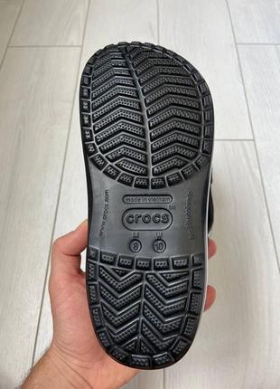 Crocs black сабо черного цвета 39 размер3 фото