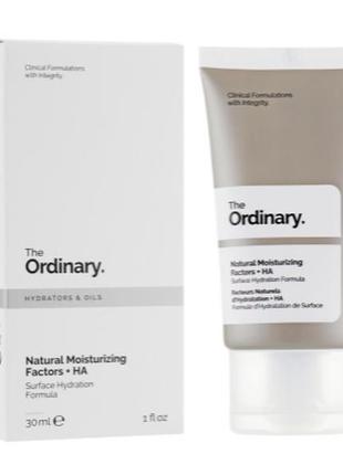 The ordinary natural moisturizing factors + ha зволожувальний крем із гіалуроновою кислотою, 30 мл