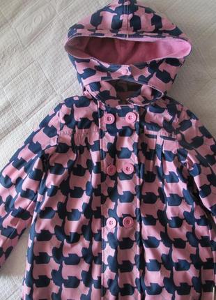 Новая английская куртка-плащ  beauty&bib