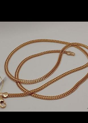 Роскошная позолоченная цепочка унисекс! плетение персидская ночь💥❤️