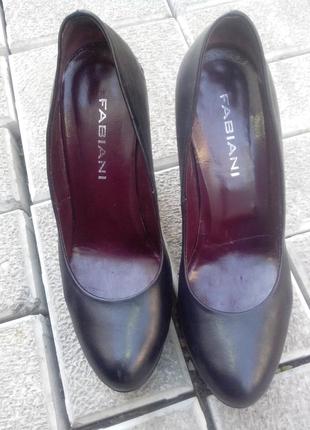 Кожаные туфли fabiani