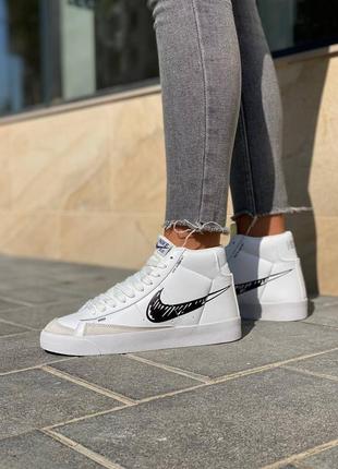 Демисезонное белое кроссовки nike blazer белые женские кроссовки nike blazer найк