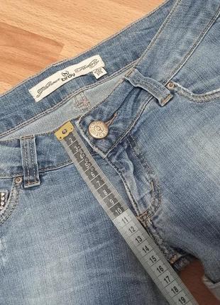 Шорты джинсовые с манжетом tirdy glamour factory р.258 фото
