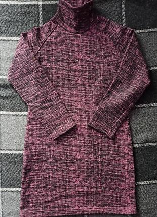 Платье теплое девочке 6 - 8 лет или рост до 128 см