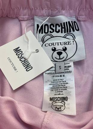 💜есть наложка 💜lux качество💙женские спортивные шорты от "moschino" ❤️3 фото