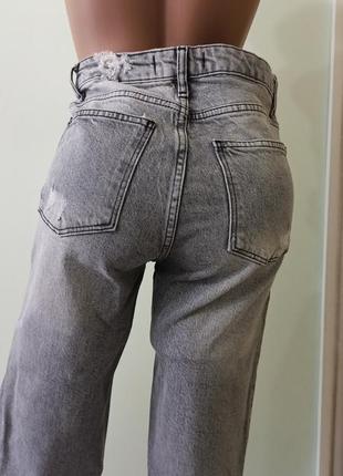 Шикарные джинсы 👖 модель мом, ручная роспись2 фото
