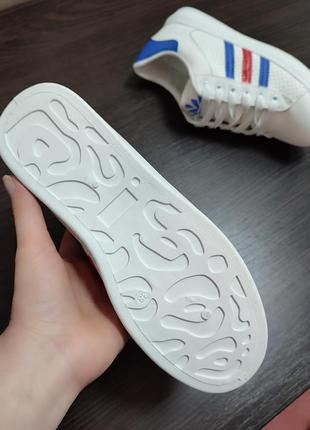 Белые кроссовки кеды мокасины слипоны спртивные туфли школьные6 фото