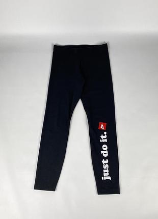 Лосини легінси nike nsw just do it cj1994-010 оригінал чорні розмір м m