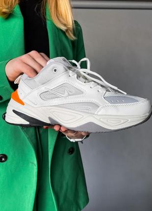 Кроссовки nike m2k tekno grey orange