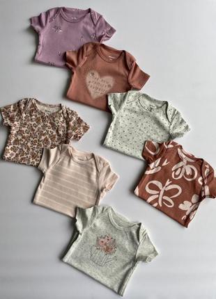 Боді бодіки carter’s carters картерс для дівчинки