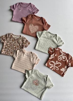 Боди бодики carter's carters картерс для девочки