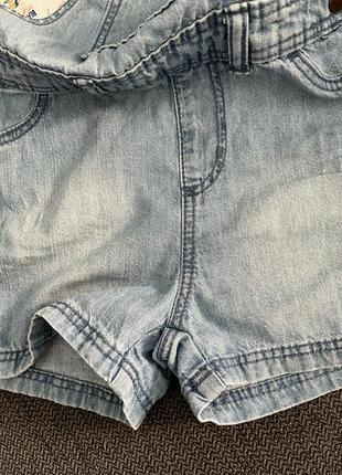 Стильный джинсовый комбинезон3 фото