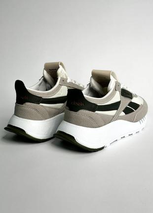 Reebok legacy gray/white3 фото